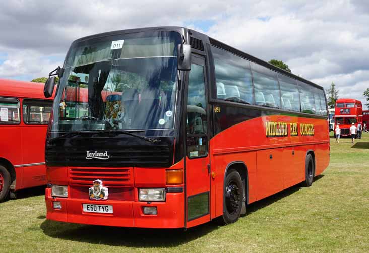 Midland Red Coaches Leyland Royal Tiger Doyen 6150